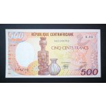 Central African Republic 500 Francs 1987 UNC