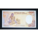 Central African Republic 500 Francs 1987 UNC