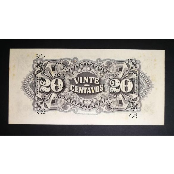 Mozambique 20 Centavos 1933 UNC
