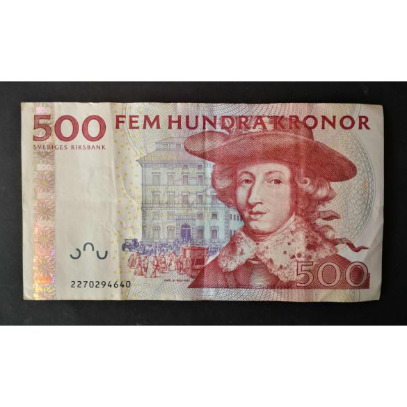 Sweden 500 Kronor 2007-2014 F