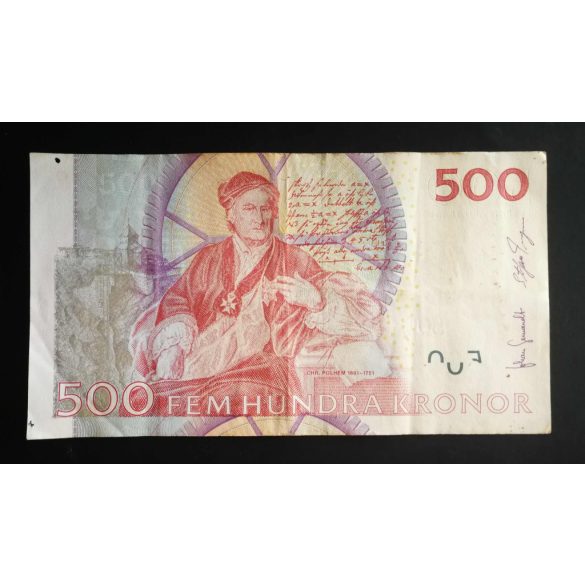 Sweden 500 Kronor 2007-2014 F