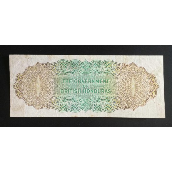 British Honduras 1 Dollar 1973 F+