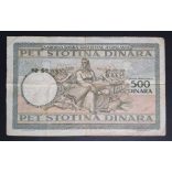Yugoslavia 500 Dinara 1935 F
