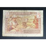 France 5 Francs 1947 VG