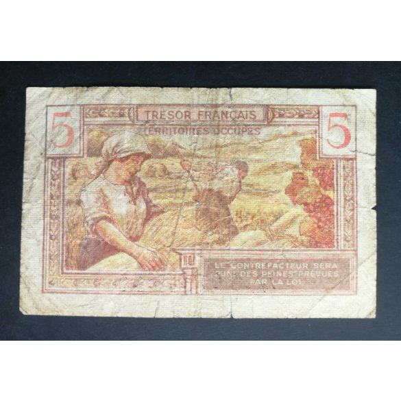 France 5 Francs 1947 VG