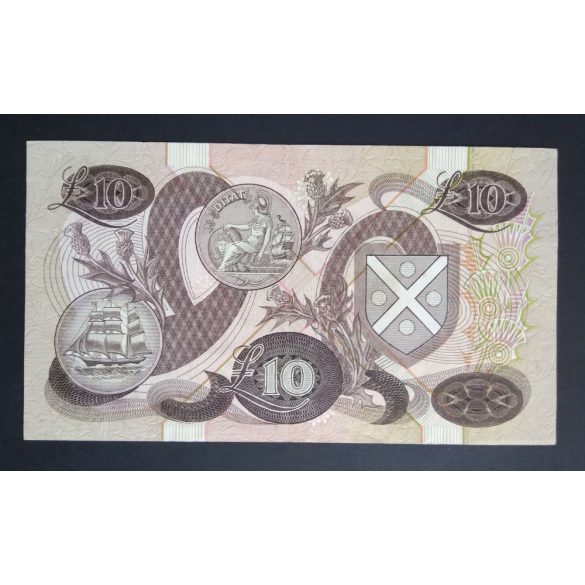 Scotland 10 Pounds 1987 VF