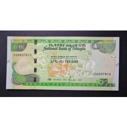 Ethiopia 10 Birr 2020 UNC