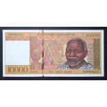 Madagaszkár 10000 Francs 1995 Unc