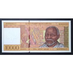 Madagaszkár 10000 Francs 1995 Unc