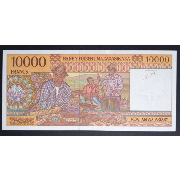 Madagaszkár 10000 Francs 1995 Unc