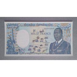 Central African Republic 1000 Francs 1990 Unc-