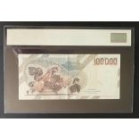 Italy 100000 Lire 1983 XF - Banknote certified CMG 47