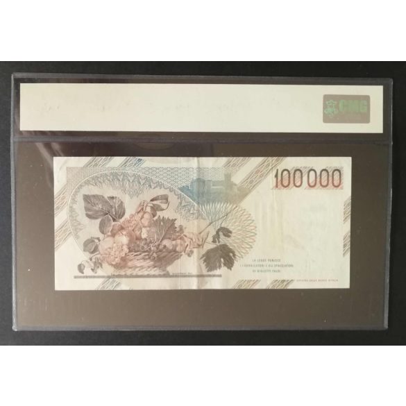 Italy 100000 Lire 1983 XF - Banknote certified CMG 47