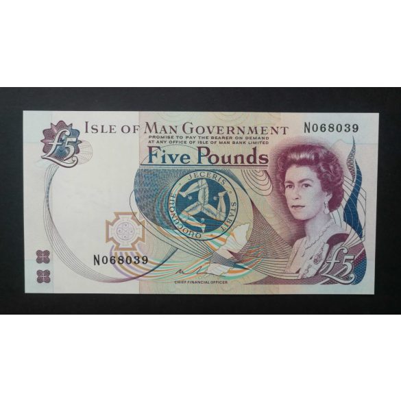 Man-Sziget 5 Pounds 2015 UNC 