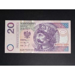 Poland 20 Zlotych 1994 VF+