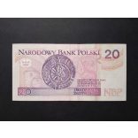 Poland 20 Zlotych 1994 VF+
