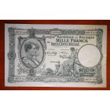 Belgium 1000 Francs/200 Belgas 1942 VF+