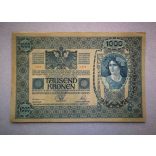 Hungary 1000 Korona 1902 XF+