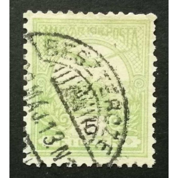 Hungary 1900 TURUL 5 F. perf. 12 : 11 3/4 BESZTERCZE used