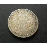 Magyarország 1 Florin 1860 B ezüst