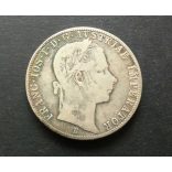 Magyarország 1 Florin 1860 B ezüst