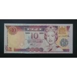 Fiji 10 Dollars 2002 Unc 
