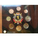 BENELUX államok 25 db-os euro szett 2009 UNC díszcsomagolásban