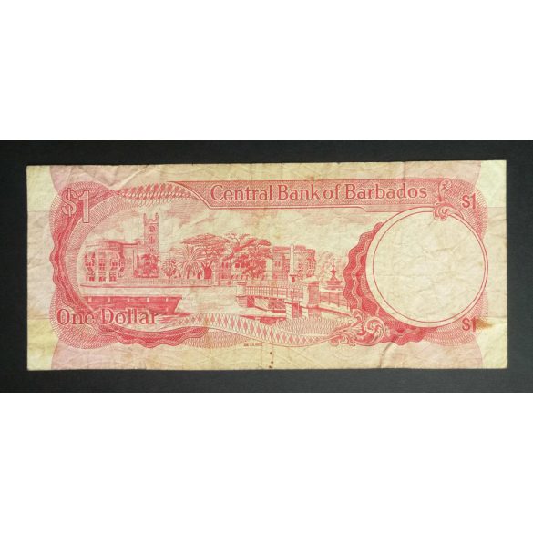 Barbados 1 Dollar 1973 F-