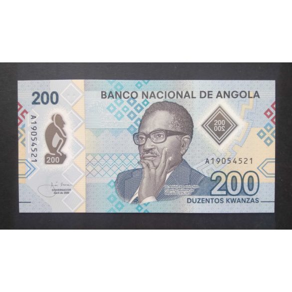 Angola 200 Kwanzas 2020 Unc