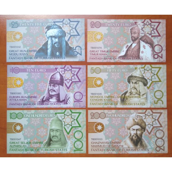 Turkey fantasy banknotes 2019 Unc