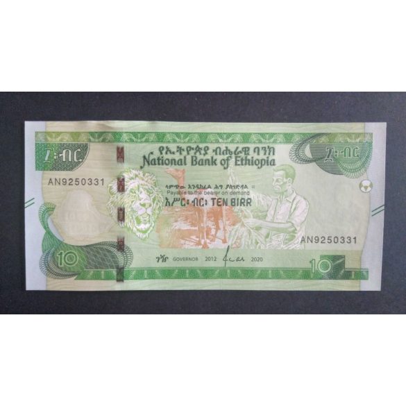 Ethiopia 10 Birr 2020 Unc