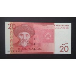 Kirgizisztán 20 Com 2016 UNC 