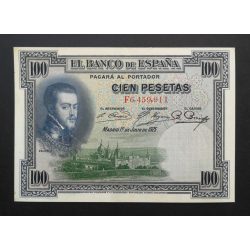 Spain 100 Pesetas 1925 XF-