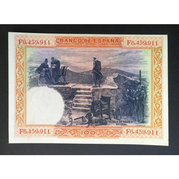 Spain 100 Pesetas 1925 XF-