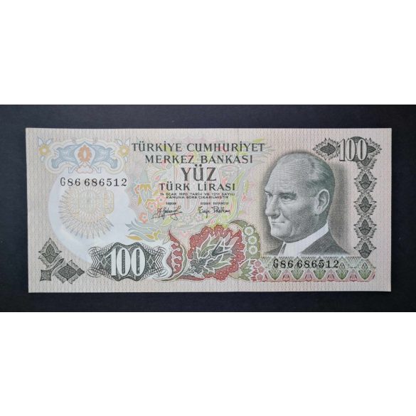 Turkey 100 Lira 1979-86 UNC