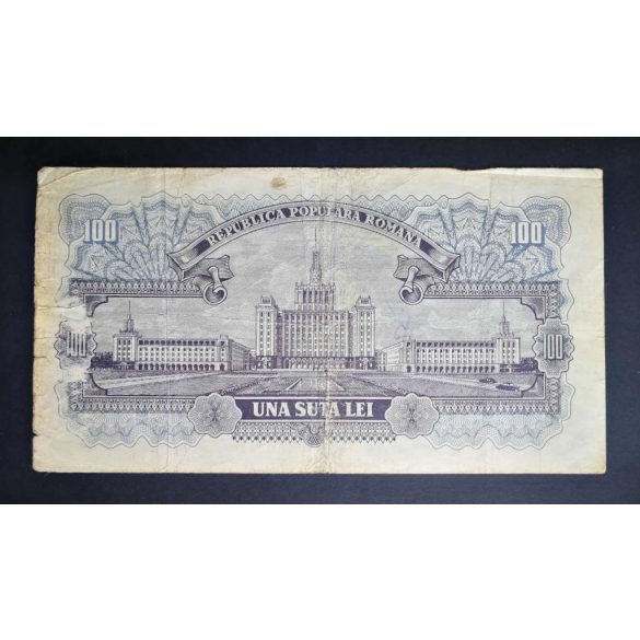 Romania 100 Lei 1952 F