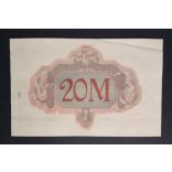 Germany 20 Mark Altona 1918 XF