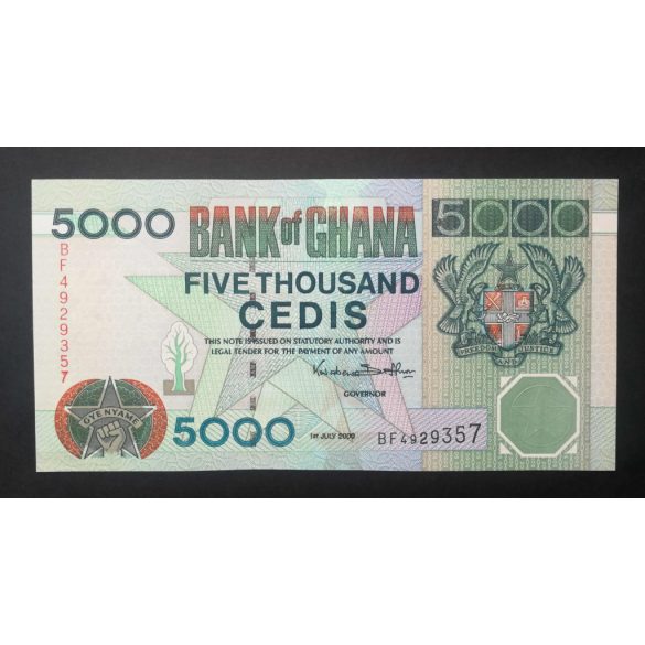 Ghána 5000 Cedis 2000 UNC