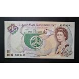 Isle of Man 10 Pounds 2002 UNC