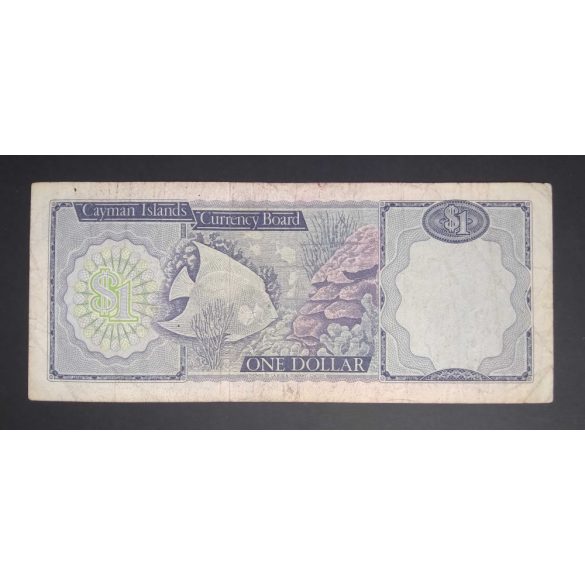 Cayman Islands 1 Dollar 1974 F