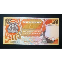 Uganda 200 Shillings 1987 UNC