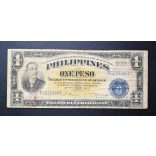 Philippines 1 Peso 1944 Victory series F