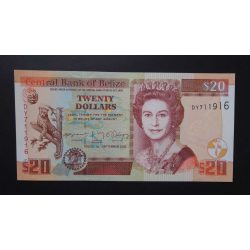 Belize 20 Dollars 2020 UNC