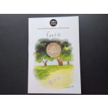 France 10 Euro 2014 Egalité commemorative coin in decorative packaging