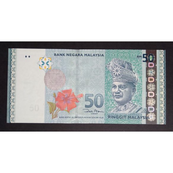 Malajzia 50 Ringgit 2009 UNC