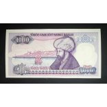 Turkey 1000 Lira 1986 Unc