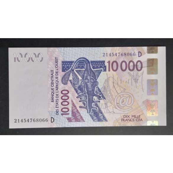 Nyugat-afrikai Államok Mali 10000 Francs 2021 Unc 