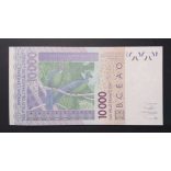 West African States 10000 Francs 2021 Unc
