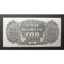 Czechoslovakia 100 Korun 1944 XF+