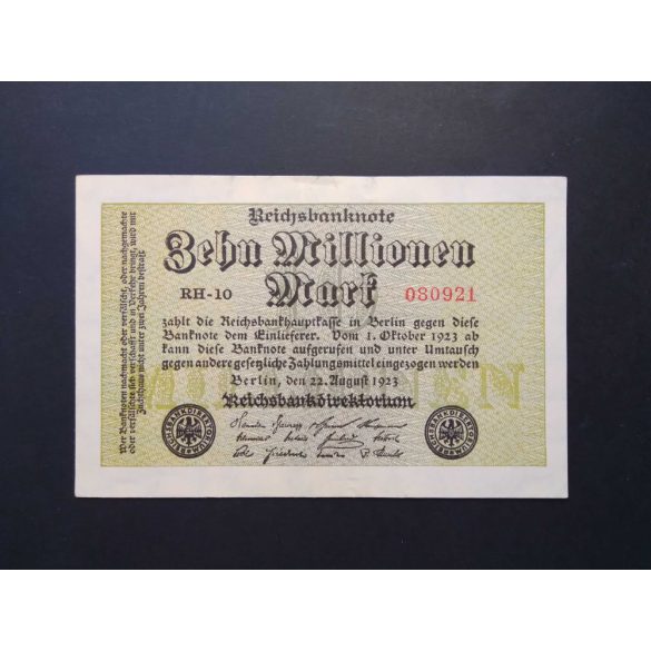 Germany 10 Million Mark 1923 XF